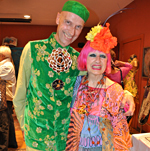 Andrew Logan and Zandra Rhodes 2011